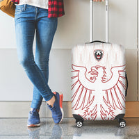 World Football 2026 Austria Luggage Cover Austrian Eagles White Glory