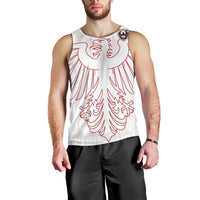Custom World Football 2026 Austria Men Tank Top Austrian Eagles White Glory