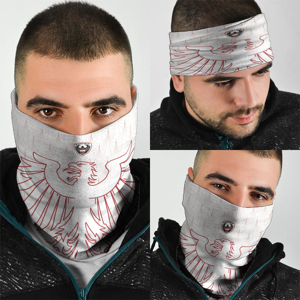 World Football 2026 Austria Neck Gaiter Austrian Eagles White Glory