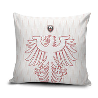 World Football 2026 Austria Pillow Cover Austrian Eagles White Glory
