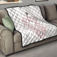 World Football 2026 Austria Quilt Austrian Eagles White Glory