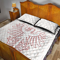 World Football 2026 Austria Quilt Bed Set Austrian Eagles White Glory