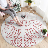 World Football 2026 Austria Round Carpet Austrian Eagles White Glory