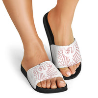 World Football 2026 Austria Slide Sandals Austrian Eagles White Glory