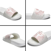 World Football 2026 Austria Slide Sandals Austrian Eagles White Glory