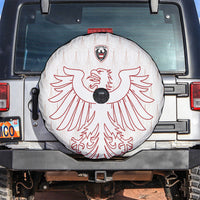 World Football 2026 Austria Spare Tire Cover Austrian Eagles White Glory