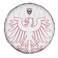World Football 2026 Austria Spare Tire Cover Austrian Eagles White Glory