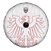 World Football 2026 Austria Spare Tire Cover Austrian Eagles White Glory