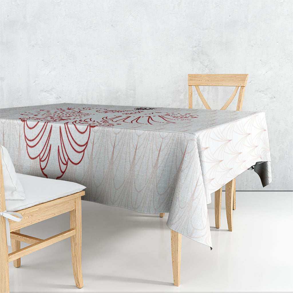 World Football 2026 Austria Tablecloth Austrian Eagles White Glory