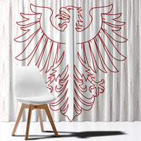 World Football 2026 Austria Window Curtain Austrian Eagles White Glory