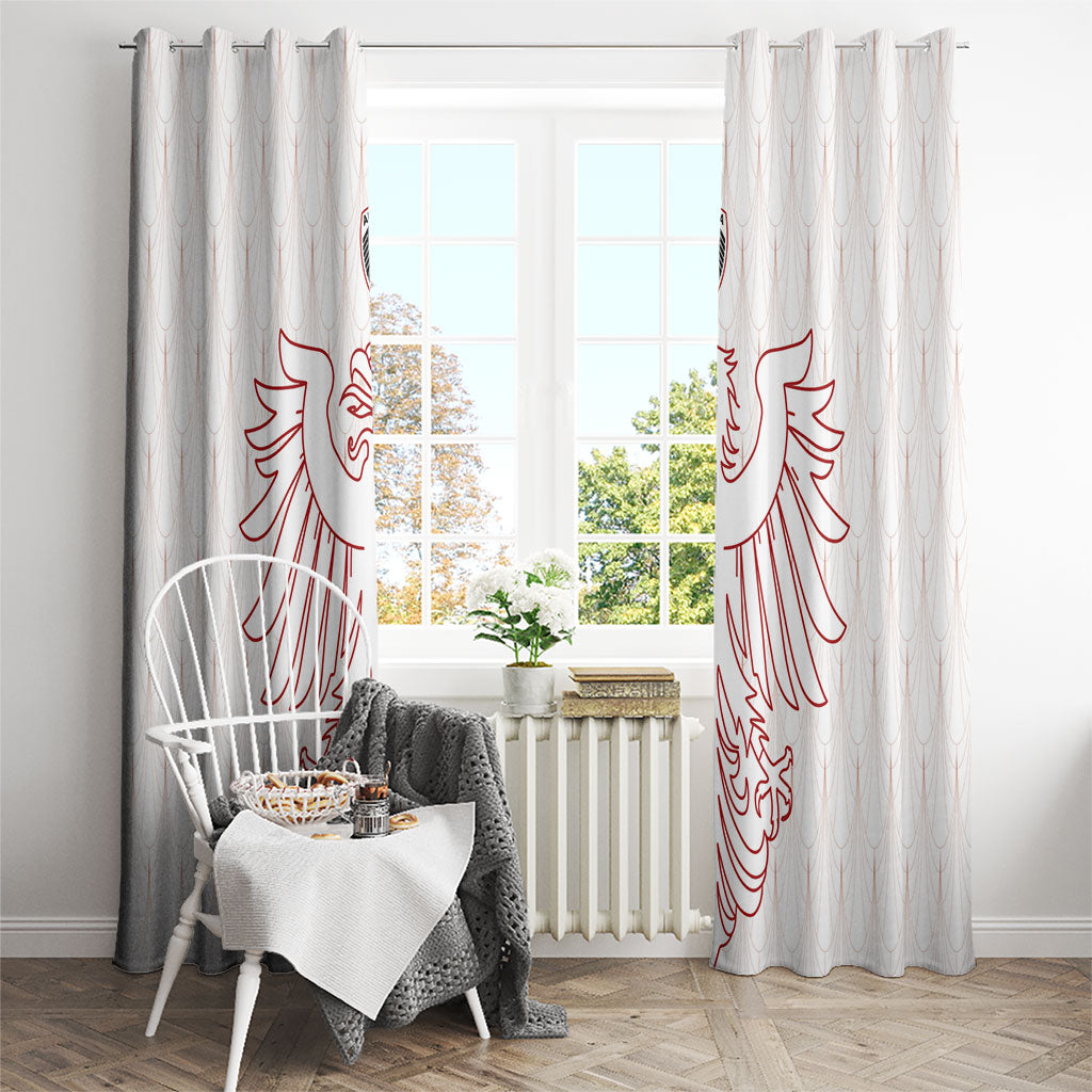 World Football 2026 Austria Window Curtain Austrian Eagles White Glory