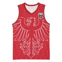 Custom World Football 2026 Austria Basketball Jersey Austrian Eagles Red Glory