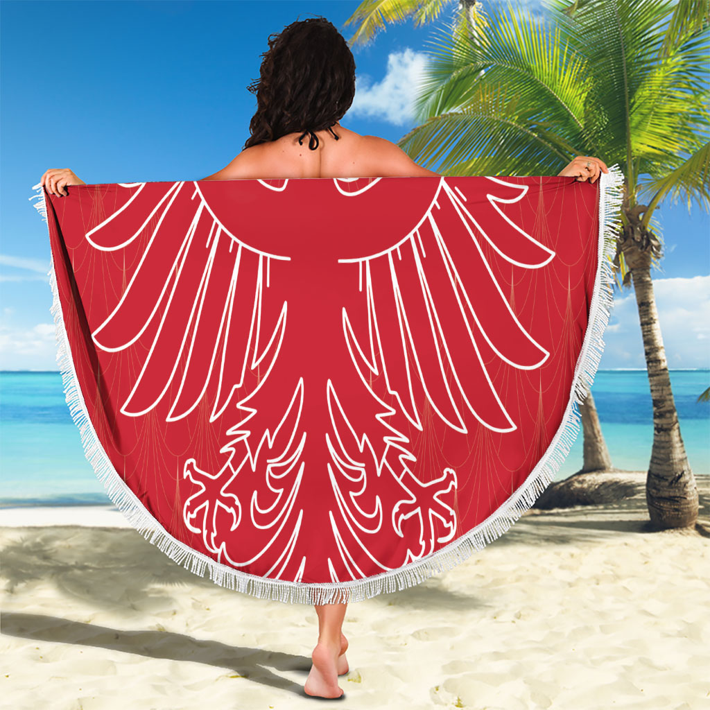 World Football 2026 Austria Beach Blanket Austrian Eagles Red Glory