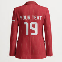 Custom World Football 2026 Austria Blazer Austrian Eagles Red Glory