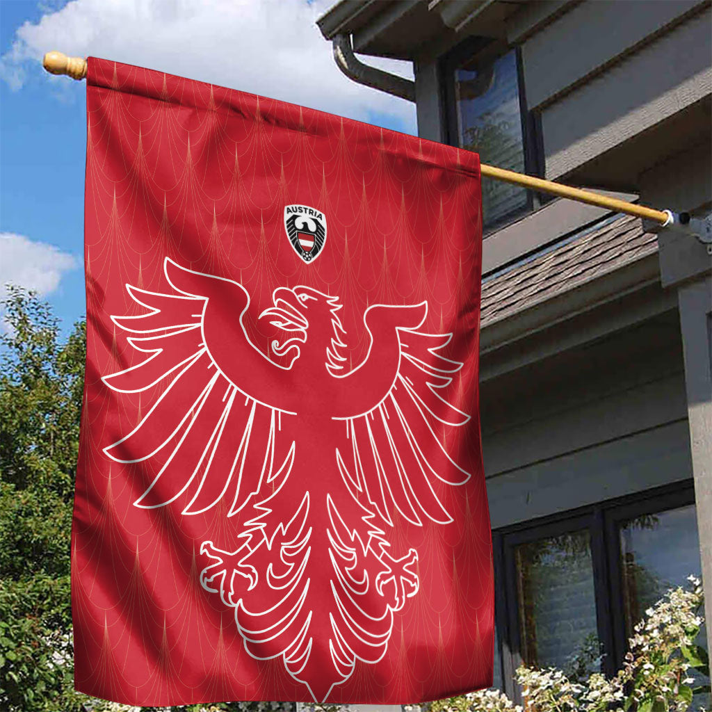 World Football 2026 Austria Garden Flag Austrian Eagles Red Glory