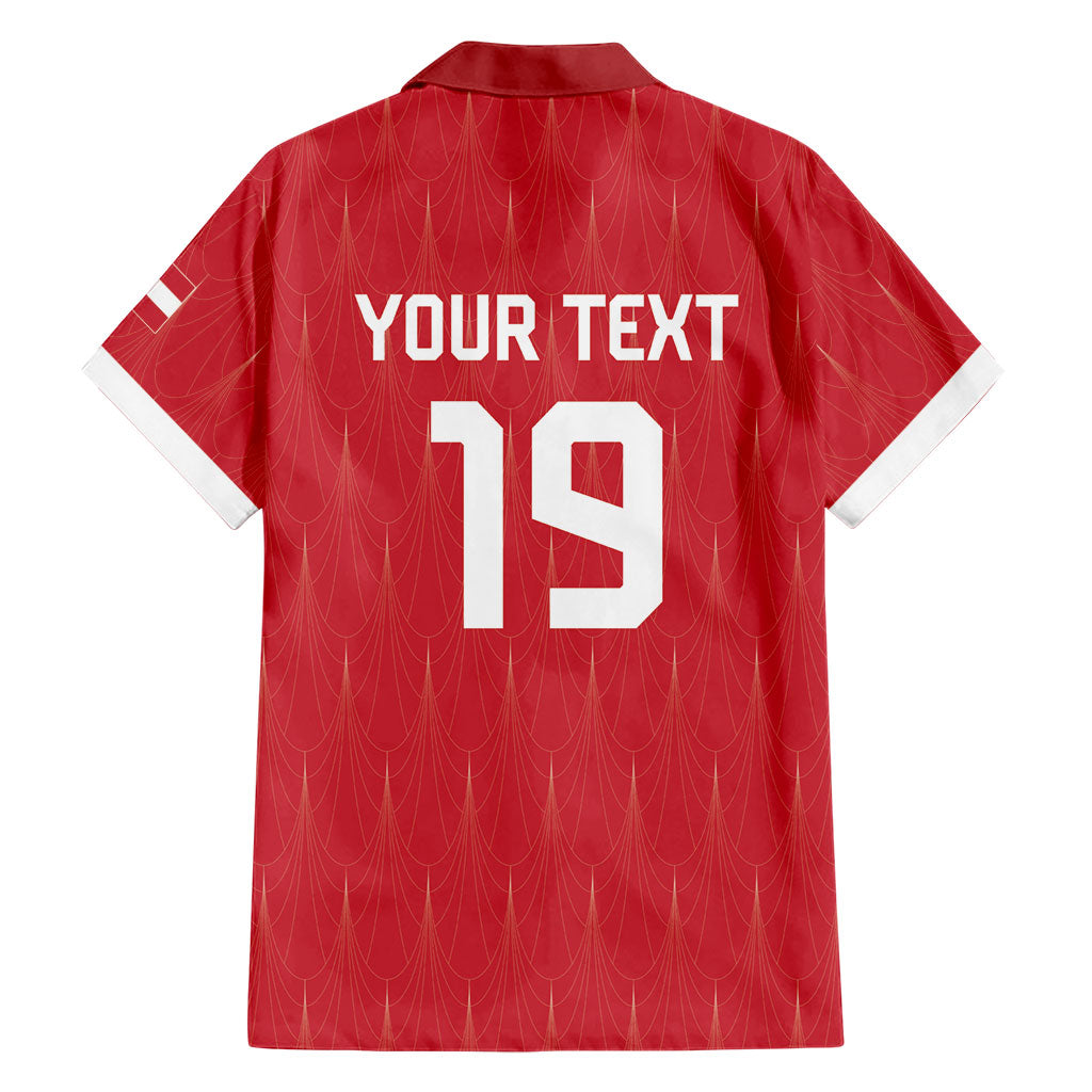 Custom World Football 2026 Austria Hawaiian Shirt Austrian Eagles Red Glory
