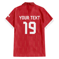 Custom World Football 2026 Austria Hawaiian Shirt Austrian Eagles Red Glory