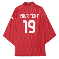 Custom World Football 2026 Austria Kimono Austrian Eagles Red Glory