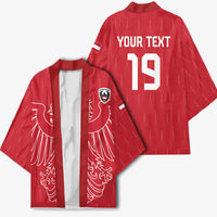 Custom World Football 2026 Austria Kimono Austrian Eagles Red Glory