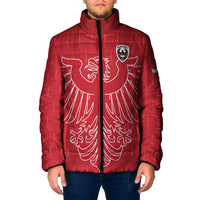 Custom World Football 2026 Austria Padded Jacket Austrian Eagles Red Glory