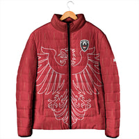 Custom World Football 2026 Austria Padded Jacket Austrian Eagles Red Glory