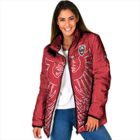 Custom World Football 2026 Austria Padded Jacket Austrian Eagles Red Glory