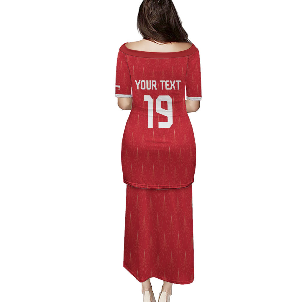 Custom World Football 2026 Austria Puletasi Austrian Eagles Red Glory