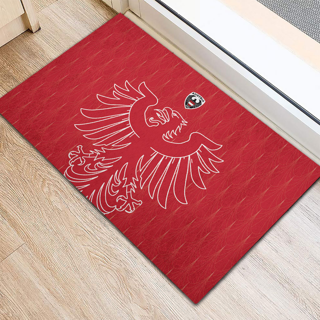 World Football 2026 Austria Rubber Doormat Austrian Eagles Red Glory