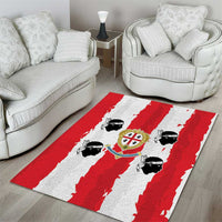 Italy Sardinia Area Rug Moor's Head With Coat Of Arms - Wonder Print Shop