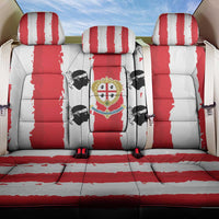 Italy Sardinia Back Car Seat Cover Moor's Head With Coat Of Arms - Wonder Print Shop