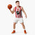 Italy Sardinia Basketball Jersey Moor's Head With Coat Of Arms - Wonder Print Shop