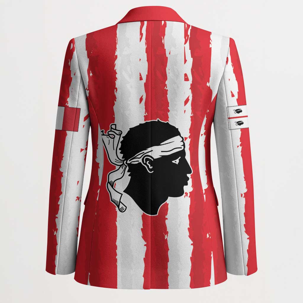 Italy Sardinia Blazer Moor's Head With Coat Of Arms - Wonder Print Shop