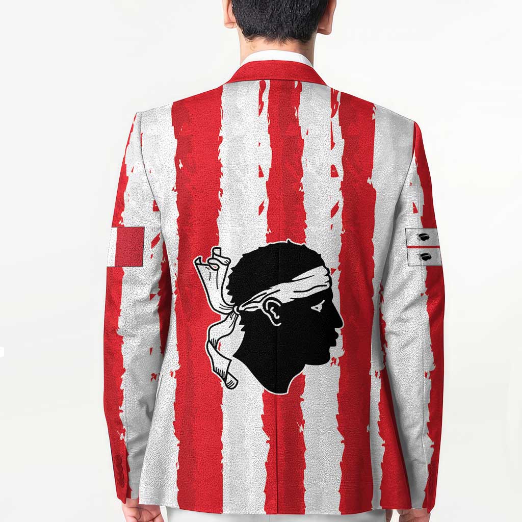 Italy Sardinia Blazer Moor's Head With Coat Of Arms - Wonder Print Shop