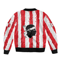 Italy Sardinia Bomber Jacket Moor's Head With Coat Of Arms LT19