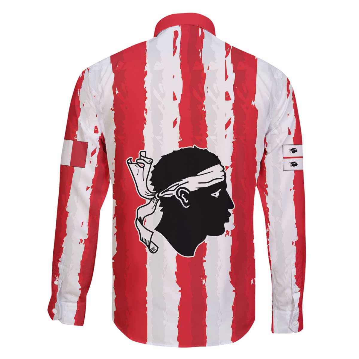 Italy Sardinia Family Matching Off The Shoulder Long Sleeve Dress and Hawaiian Shirt Moor's Head With Coat Of Arms LT19