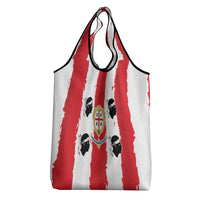 Italy Sardinia Grocery Bag Moor's Head With Coat Of Arms - Wonder Print Shop