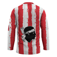 Italy Sardinia Hockey Jersey Moor's Head With Coat Of Arms - Wonder Print Shop