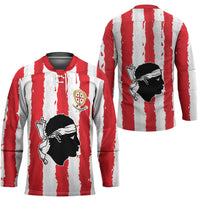 Italy Sardinia Hockey Jersey Moor's Head With Coat Of Arms - Wonder Print Shop