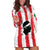 Italy Sardinia Hoodie Dress Moor's Head With Coat Of Arms LT19