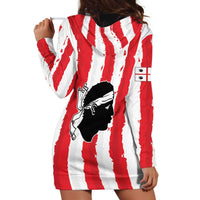 Italy Sardinia Hoodie Dress Moor's Head With Coat Of Arms LT19