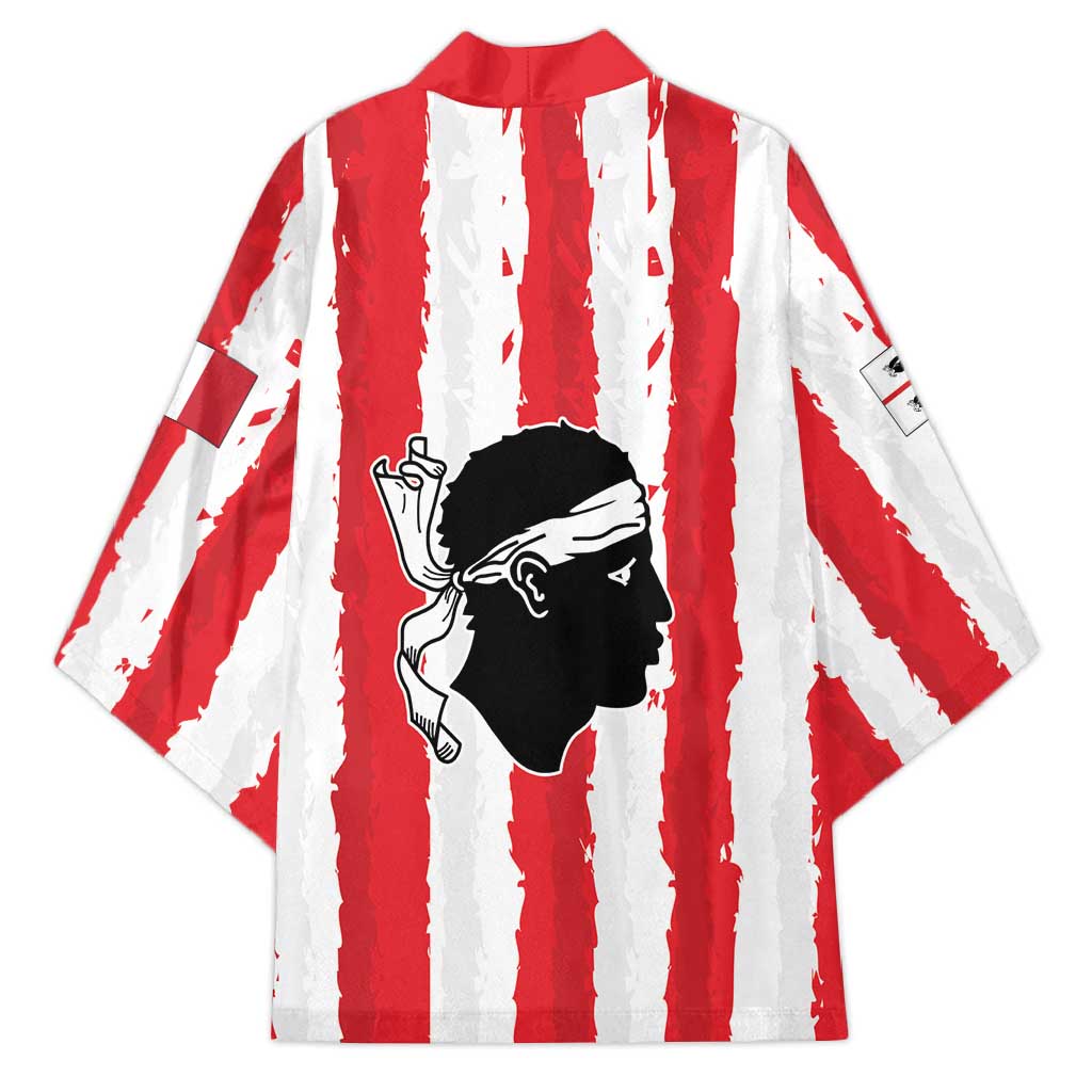 Italy Sardinia Kimono Moor's Head With Coat Of Arms - Wonder Print Shop