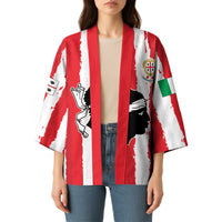 Italy Sardinia Kimono Moor's Head With Coat Of Arms - Wonder Print Shop