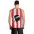 Italy Sardinia Men Tank Top Moor's Head With Coat Of Arms LT19
