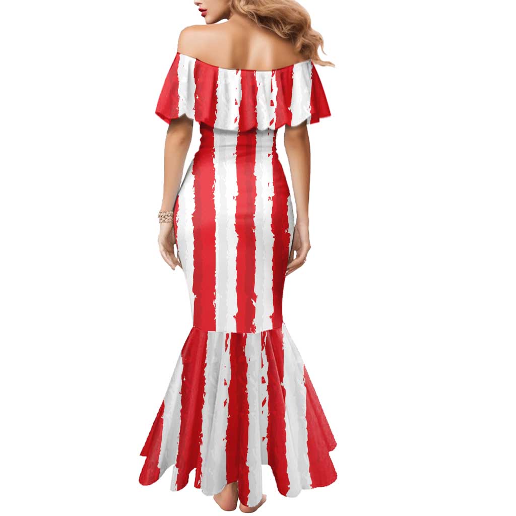 Italy Sardinia Mermaid Dress Moor's Head With Coat Of Arms LT19