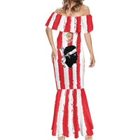 Italy Sardinia Mermaid Dress Moor's Head With Coat Of Arms LT19