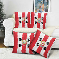 Italy Sardinia Pillow Cover Moor's Head With Coat Of Arms - Wonder Print Shop