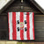 Italy Sardinia Quilt Moor's Head With Coat Of Arms - Wonder Print Shop