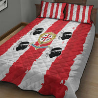 Italy Sardinia Quilt Bed Set Moor's Head With Coat Of Arms - Wonder Print Shop
