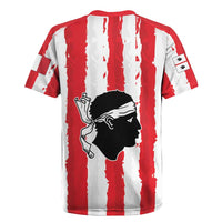 Italy Sardinia Rugby Jersey Moor's Head With Coat Of Arms LT19