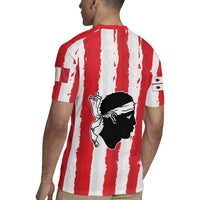 Italy Sardinia Rugby Jersey Moor's Head With Coat Of Arms LT19